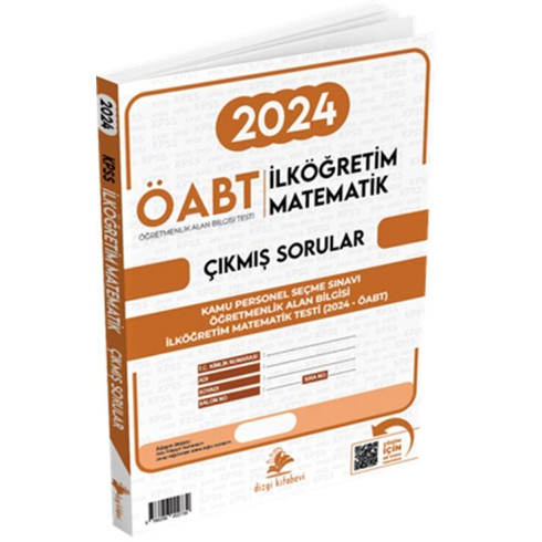 Dizgi Kitap Yayınları Öabt Ilköğretim Matematik Öğretmenliği Sınavı Tek Fasikül Orijinal Çıkmış Sorular Yavuz Hoca