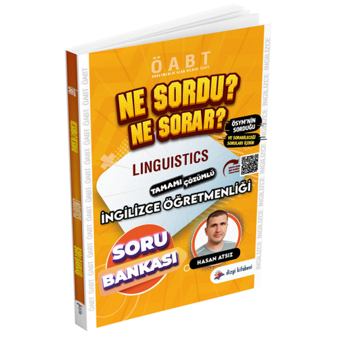 Dizgi Kitap Yayınları Öabt Ingilizce Öğretmenliği Linguistics Ne Sordu Ne Sorar Soru Bankası Çözümlü Hasan Atsız