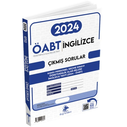 Dizgi Kitap Yayınları Öabt Ingilizce Sınavı Tek Fasikül Orijinal Çıkmış Sorular Hasan Atsız