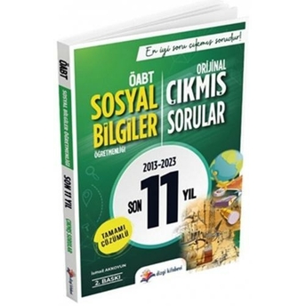 Dizgi Kitap Yayınları Öabt Sosyal Bilgiler Tamamı Çözümlü Son 11 Yıl Orijinal Çıkmış Sorular Ismail Akkoyun