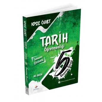 Dizgi Kitap Yayınları Öabt Tarih Öğretmenliği 5 Deneme Çözümlü Ali Akın