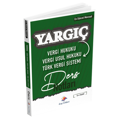 Dizgi Kitap Yayınları Yargıç Hakimlik Ve Hmgs Vergi Hukuku Vergi Usul Sistemi Türk Vergi Sistemi Ders Notları Enes Eslem