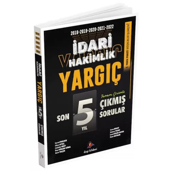 Dizgi Kitap Yayınları Yargıç Idari Hakimlik Son 5 Yıl Çıkmış Sorular Çözümlü Celalettin Uray