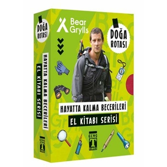 Doğa Rotası - Hayatta Kalma Becerileri El Kitabı Serisi Set 2 (6 Kitap Kutulu) Bear Grylls