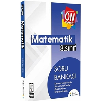 Doğan Akademi 8.Sınıf On Numara Matematik Soru Bankası