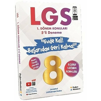 Doğan Akademi Lgs 1.Dönem Konuları 5’Li Deneme