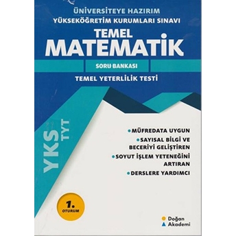 Doğan Akademi Yks Tyt Matematik Soru Bankası Kolektif