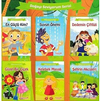 Doğayı Seviyorum Serisi (6 Kitap Takım) Kolektif