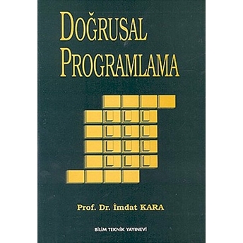 Doğrusal Programlama Imdat Kara