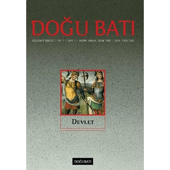 Doğu Batı Dergisi Sayı:01 Devlet