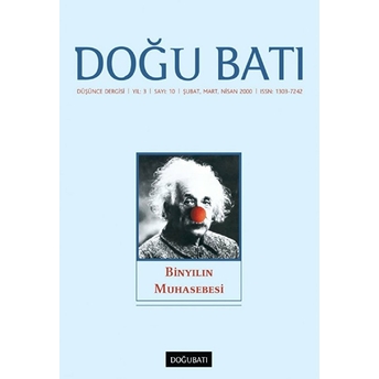 Doğu Batı Dergisi Sayı:10 Binyılın Muhasebesi