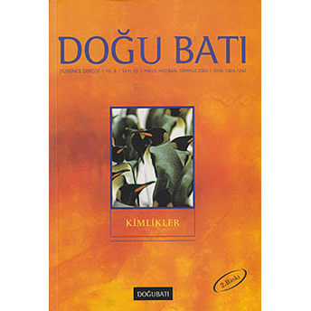 Doğu Batı Dergisi Sayı:23 Kimlikler-Kolektif