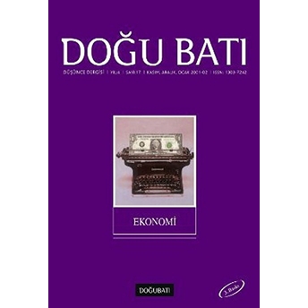 Doğu Batı Düşünce Dergisi Sayı: 17 Ekonomi