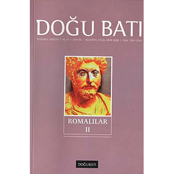 Doğu Batı Düşünce Dergisi Sayı: 50 Romalılar 2