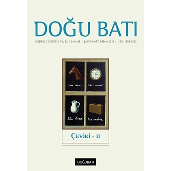 Doğu Batı Düşünce Dergisi Yıl: 22 Sayı: 88 - Çeviri - 2 Kolektif