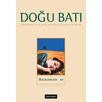 Doğu Batı Düşünce Dergisi Yıl: 23 Sayı: 91