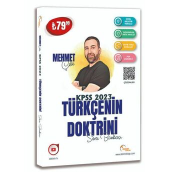 Doktrin Yayınları 2023 Kpss Türkçenin Doktrini Çözümlü Soru Bankası Komisyon