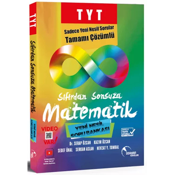 Doktrin Yayınları Tyt Sıfırdan Sonsuza Matematik Yeni Nesil Soru Bankası Çözümlü Kazım Özcan