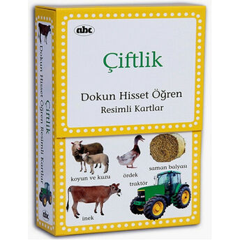 Dokun Hisset Öğren Resimli Kartlar Çiftlik Kolektif