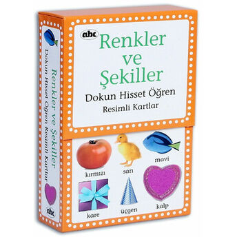 Dokun Hisset Öğren Resimli Kartlar Renkler Ve Şekiller Kolektif