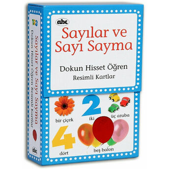 Dokun Hisset Öğren Resimli Kartlar Sayılar Ve Sayı Sayma Kolektif