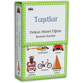 Dokun Hisset Öğren Resimli Kartlar Taşıtlar Kolektif