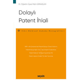 Dolaylı Patent Ihlali Pelin Karaaslan