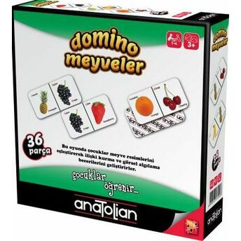 Domino Meyveler 36 Parça 3 Yaş