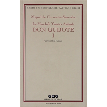 Don Quijote 1.Cilt Miguel De Cervantes Saavedra