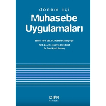 Dönem Içi Muhasebe Uygulamaları-Mustafa Çanakçıoğlu