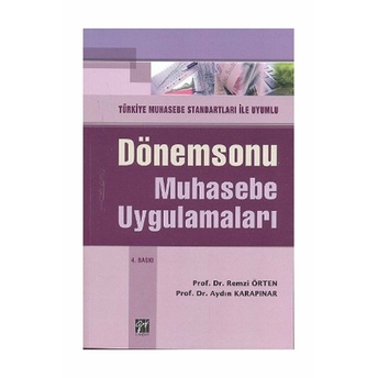 Dönem Sonu Muhasebe Uygulamaları - Aydın Karapınar