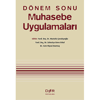 Dönem Sonu Muhasebe Uygulamaları-Zekeriya Emre Erkal