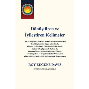 Dönüştüren Ve Iyileştiren Kelimeler Roy Eugene Davis