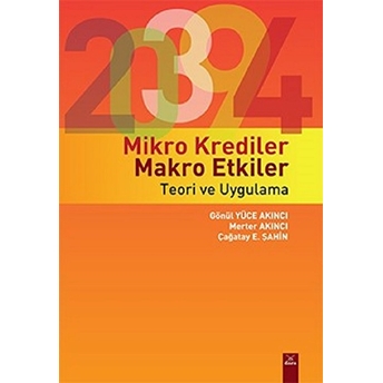 Dora Basım Yayın Mikro Krediler Makro Etkiler - Teori Ve Uygulama