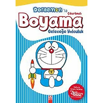 Doraemonla Çıkartmalı Boyama Geleceğe Yolculuk Kolektif