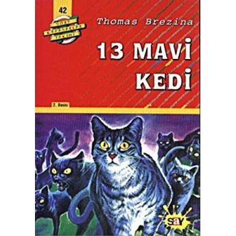 Dört Kafadarlar Takımı 42-Onüç Mavi Kedi Thomas Brezina