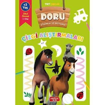 Doru Etkinlik Ve Boyama - Çizgi Alıştırmaları