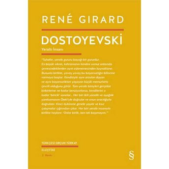 Dostoyevski - Yeraltı Insanı Rene Girard