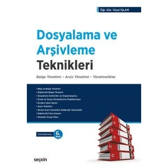 Dosyalama Ve Arşivleme Teknikleri Yücel Islam