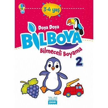 Doya Doya Bil Boya - Bilmeceli Boyama 2 - 3-4 Yaş Kolektıf