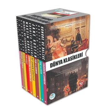 Dünya Klasikleri Okuma Dizsi 10 Kitap Set