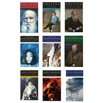 Dünya Klasikleri Seti (9 Kitap) Lev Nikolayeviç Tolstoy