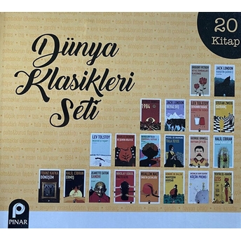 Dünya Klasikleri Seti (Kutulu 20 Kitap Takım) Kolektif