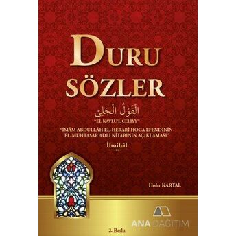 Duru Sözler Hıdır Kartal