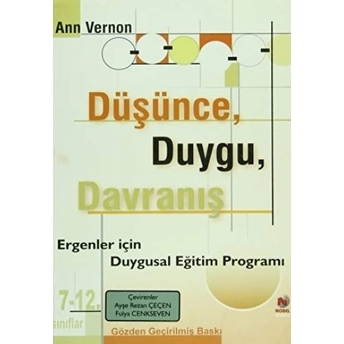 Düşünce,Duygu,Davranış Ann Vernon