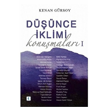 Düşünce Iklimi Konuşmaları 1 - Kenan Gürsoy