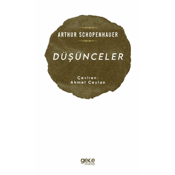 Düşünceler - Arthur Schopenhauer