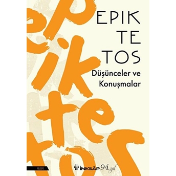 Düşünceler Ve Konuşmalar Epiktetos