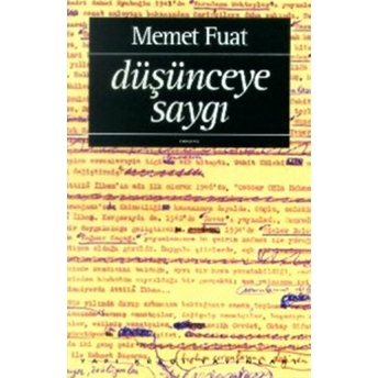 Düşünceye Saygı Memet Fuat