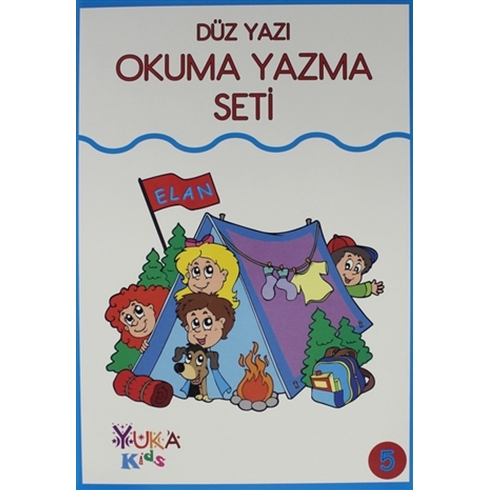 Düz Yazı Okuma Yazma Seti 5 Çetin Özbey